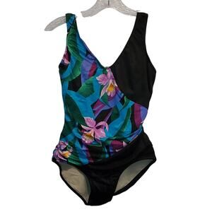 Vintage Sun Bird Swimwear Montgomery Wards Size 14